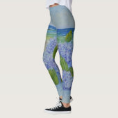 Hydrangeas am Meer Leggings (Links)