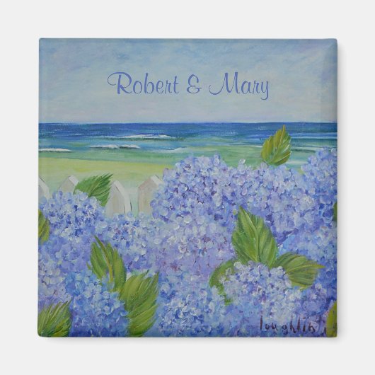 Hydrangeas am Meer Magnet (Vorne)
