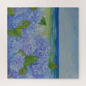 Hydrangeas am Meer Puzzle (Horizontal)