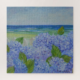 Hydrangeas am Meer Puzzle