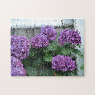 Hydrangeas am Meer Puzzle