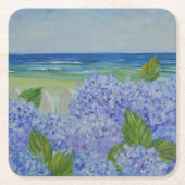 Hydrangeas am Party Untersetzer (Vorderseite)