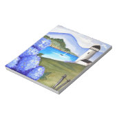 Hydrangeas an der Bucht Notizblock (Rotiert)