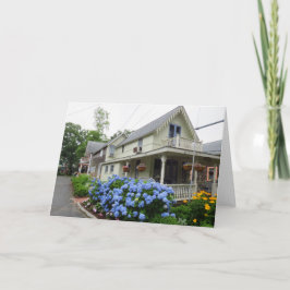 Hydrangeas an der Ecke - Martha's Vineyard Karte