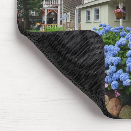 Hydrangeas an der Ecke - Martha's Vineyard Mousepad (Ecke)