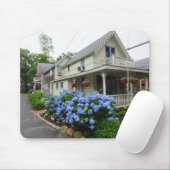 Hydrangeas an der Ecke - Martha's Vineyard Mousepad (Mit Mouse)
