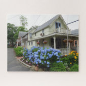 Hydrangeas an der Ecke - Martha's Vineyard Puzzle (Horizontal)