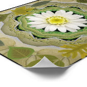 Hydrangeas Art Poster (Ecke)