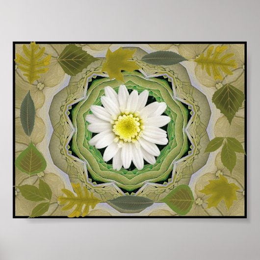 Hydrangeas Art Poster (Vorne)