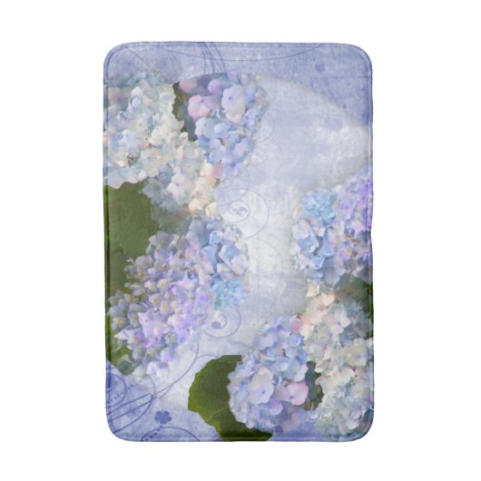 Hydrangeas Badematte (Vorderseite Vertikal)