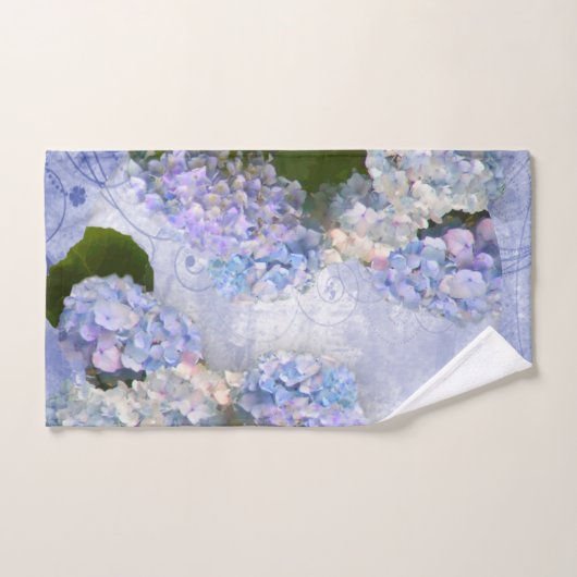 Hydrangeas Badhandtuch Set (Handtuch)