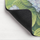 Hydrangeas bei Lanhydrock im Pastell Mousepad (Ecke)