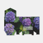Hydrangeas blauer lila Blumengarten Geschenkschachtel (Ungefaltet)
