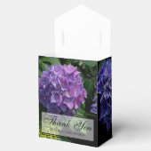 Hydrangeas blauer lila Blumengarten Geschenkschachtel (Geöffnet)