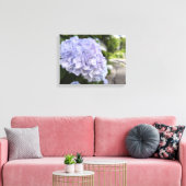Hydrangeas by the Roadside – Nature Photography Leinwanddruck (Insitu (Wohnzimmer))