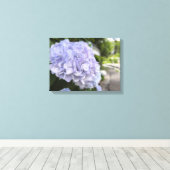 Hydrangeas by the Roadside – Nature Photography Leinwanddruck (Insitu (Holzboden))