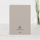 Hydrangeas Denken Sie daran, Dankeschön Karte (Rückseite)