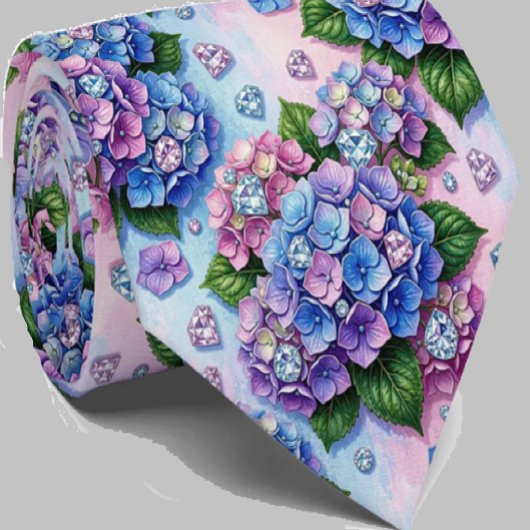 Hydrangeas & Diamonds | Hochzeit und Events Halske Krawatte