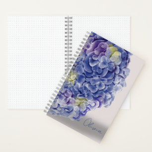 Hydrangeas Dot Grid BuJo Notizblock
