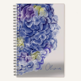 Hydrangeas Dot Grid BuJo Notizblock