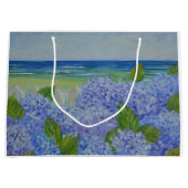 Hydrangeas durch das Meer Große Geschenktüte (Vorderseite)