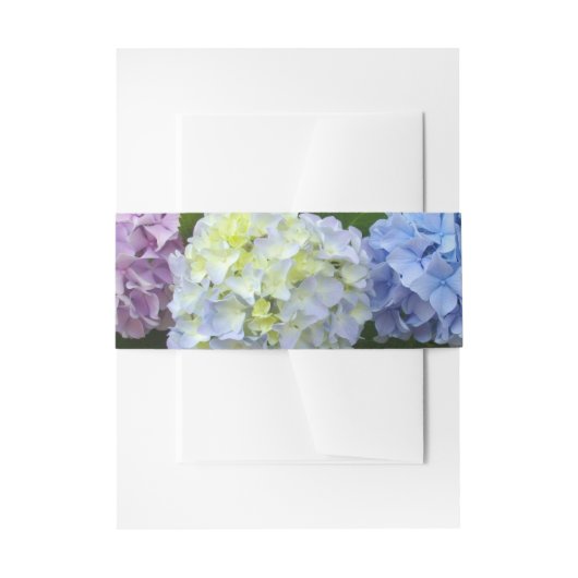 Hydrangeas Einladungsbanderole (Vorderseite Beispiel)