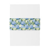 Hydrangeas Einladungsbanderole (Rückseitenbeispiel)