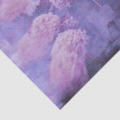 Hydrangeas Floral Chic Lila Vintage Textur Seidenpapier (Ausschnitt)