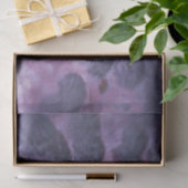 Hydrangeas Floral Lila Elegant Texturiert Vintag Seidenpapier (Geschenk)