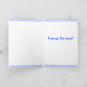Hydrangeas Friendship Card Karte (Innenseite)