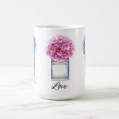 Hydrangeas für Inspirationswasser Kaffeetasse (Mittel)