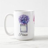 Hydrangeas für Inspirationswasser Kaffeetasse (Links)