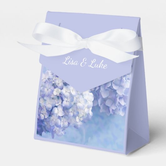 Hydrangeas-Geschenkboxen mit Individuellen Namen Geschenkschachtel (Vorderseite)