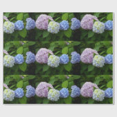 Hydrangeas Geschenkpapier (Flach)