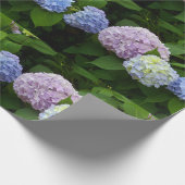 Hydrangeas Geschenkpapier (Ecke)