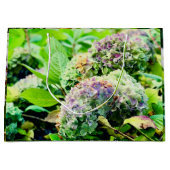 Hydrangeas-Geschenktasche Große Geschenktüte (Vorderseite)