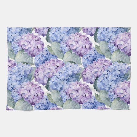 Hydrangeas Geschirrtuch (Horizontal)