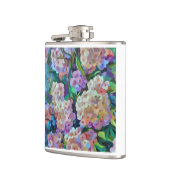 Hydrangeas Hortensia Abstrakte Kunst Flachmann (Links)