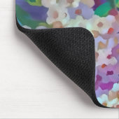 Hydrangeas Hortensia Abstrakte Kunst Mousepad (Ecke)