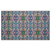 Hydrangeas Hortensia Abstrakte Kunst Stoff (Fat Quarter (45,7 x 55,9 cm))