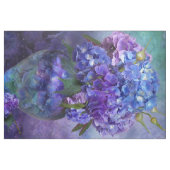 Hydrangeas im Hydrangea-Vasen-Kunst-Gewebe Stoff (Yard (91,4 cm))