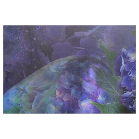 Hydrangeas im Hydrangea-Vasen-Kunst-Gewebe Stoff (Fat Quarter (45,7 x 55,9 cm))