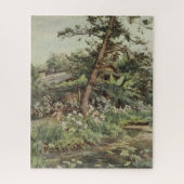 Hydrangeas im Tee-Garten bei Nichi Otani Puzzle (Vertikal)