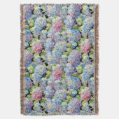 Hydrangeas in der Blüte Decke (Vorderseite Vertikal)