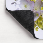 Hydrangeas in einer Herzerkrankung Mousepad (Ecke)