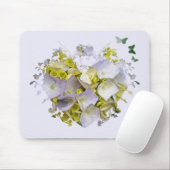 Hydrangeas in einer Herzerkrankung Mousepad (Mit Mouse)