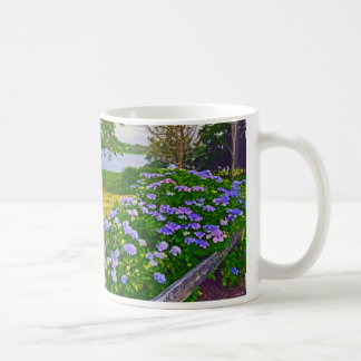 Hydrangeas in Orleans Kaffeetasse