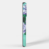 Hydrangeas in Peacock Vase Case-Mate iPhone Hülle (Rückseite / Rechts)