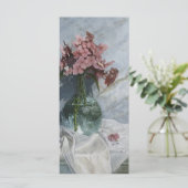 Hydrangeas in Sea Glass Greeting Card (Stehend Vorderseite)