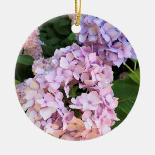 Hydrangeas Keramik Ornament